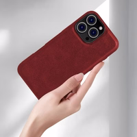 Ümbris X-Level "Earl III Collection" Apple iPhone 16 Pro Max punane