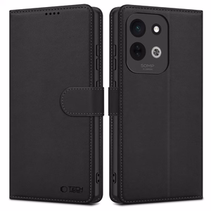 Tech-Protect Wallet ümbris Xiaomi Redmi 17 4G / 5G telefonile, must