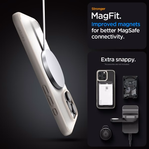 Spigen Ultra Hybrid Mag ümbris with MagSafe jaoks iPhone 16 Pro Max - titanium