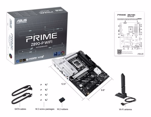 ASUS PRIME Z890-P WIFI Intel Z890 LGA 1851 (Socket V1) ATX emaplaat