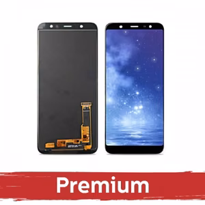 LCD ekraan ühilduv Samsung A605 2018 A6+ must OEM