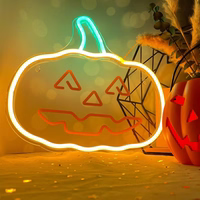Neon PLEXI LED HAPPY PUMPKIN oranž roheline FPNE10 Forever Light
