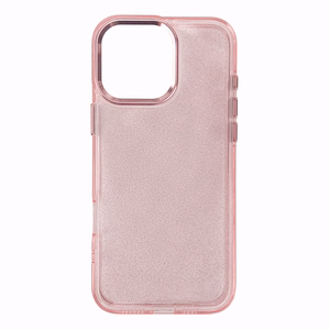 Glitter Ümbris jaoks iPhone 16e - roosa