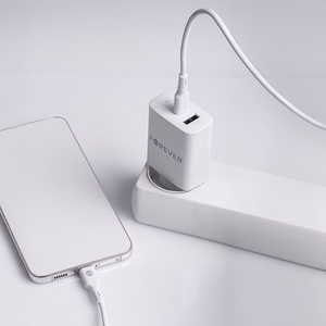 Forever TC-07-30AC PD QC laadija 1x USB-C 1x USB 30W valge + USB-C - USB-C kaabel 60W