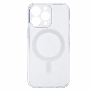 TEL PROTECT MagSilicone Ümbris jaoks Iphone 13 Pro Läbipaistev