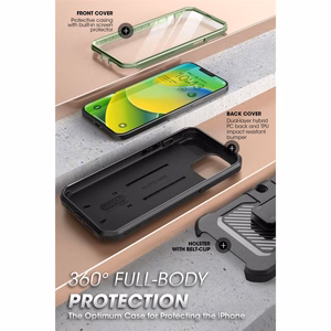 Supcase Unicorn Beetle Pro iPhone 14 Plus Ümbris - roheline