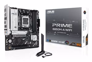 ASUS PRIME B850M-A WIFI AMD B850 Socket AM5 micro ATX emaplaat
