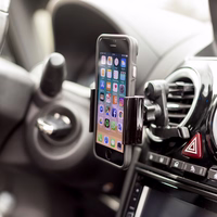 Forever autohoidja õhutusventiilile AH-100 must