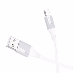 USB cable Borofone BX101 USB-A to USB-C 1.0m white