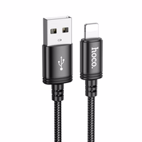 Kaabel USB A to Lightning Hoco 2,4A 2 m X89 must