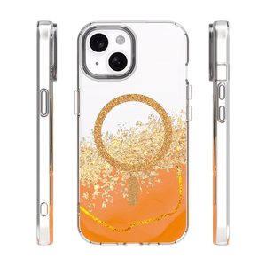 Epoxy Mag ümbris iPhone 15 6,1" oranž