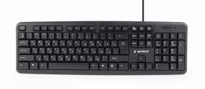 KLAVIATUUR STANDARD USB RUS/MUST KB-U-103-RU GEMBIRD