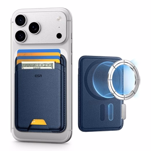 ESR Classic RFID-kaitsega MagSafe magnetiline telefoni kaarditasku – tumesinine