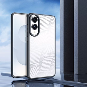 DUX DUCIS ümbris AIMO jaoks SAMSUNG S25 Edge must