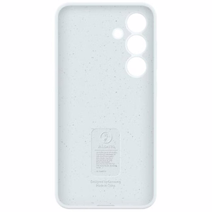 Samsung Silicone Cover jaoks Samsung Galaxy S24 Plus valge