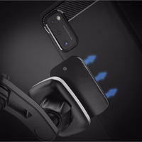 Badge jaoks magnet car hoidja must and hõbedane