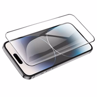 Borofone Karastatud klaas BF6 Diamond Armor Full Screen HD jaoks Iphone 15 Pro Max - 10 pieces