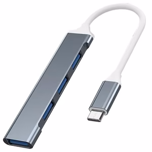 VAKOSS TC-4125X USB-C jaotur 1x USB 3.0 3x USB 2.0