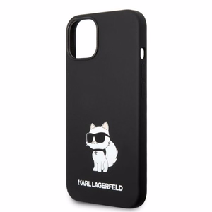 Karl Lagerfeld Silicone Choupette ümbris jaoks iPhone 14 Plus - must