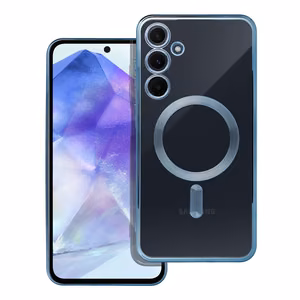 ELECTRO MAG COVER case compatible with MagSafe jaoks SAMSUNG A55 sinine