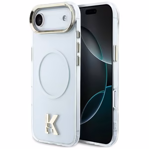 Karl Lagerfeld IML K Head Logo MagSafe Ümbris for iPhone Air - Clear