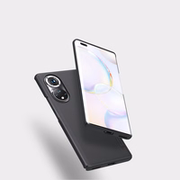 Nillkin Super Frosted Shield tugevdatud kate Honor 50 Pro mustale korpusele