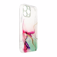 Marmorist ümbris iPhone 12 Pro Max'ile Gel Cover Mint Marble (marmor)