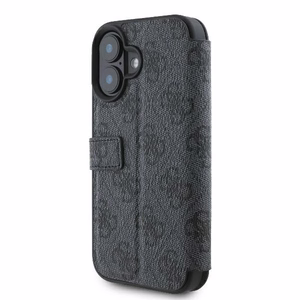 Guess 4G Metal Logo iPhone 16 Ümbris - must