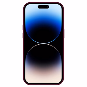 Tel Protect Kickstand Ümbris + camera glass (lens) jaoks Iphone 15 Pro burgundia