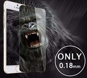 Screen protection glass "Gorilla 0.18mm" Apple iPhone 7 Plus/8 Plus must bulk