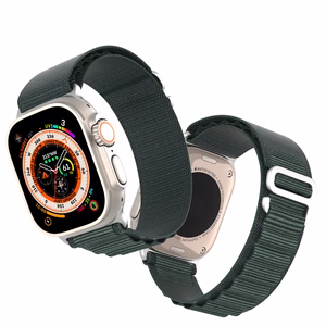 DUX DUCIS strap GS nylon jaoks Apple Watch 38 / 40 / 41 mm roheline