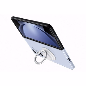 Silicone Gadget Ümbris jaoks Samsung Galaxy Z Fold 5 - läbipaistev