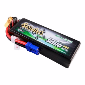 Аккумуляторная батарея Gens Ace G-Tech 5000 мА·ч, 14,8 В, 4S1P, 60C, LiPo с разъемом EC5 — серия «Bashing»