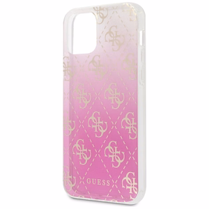 Guess GUHCP12SPCU4GGPI iPhone 12 mini 5.4" roosa/roosa kõvakaaneline 4G Gradient korpus