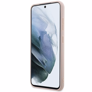 Guess GUHCS23S4GMGPI S23 S911 розовый/розовый жесткий кейс 4G Большой металлический логотип