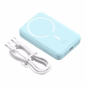 Akupank mini Baseus 10000mAh, USB-C 30W sinine