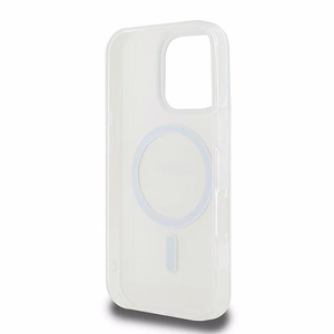 DKNY Repeat Texture Pattern With Stripe iPhone 16 Pro Max Ümbris - Roosa