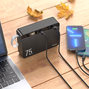 External battery Akupank Hoco J94 Overlord 22.5W 75000mAh must