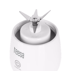 Juhtmeta blender 450 ml klaasanumaga, 100 W, 6 tera