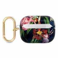 Guess GUAPHHFLB AirPods Pro ümbris sinine/sinine Flower Strap Collection