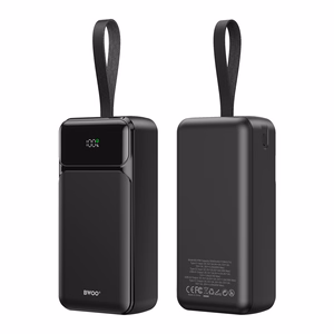 BWOO 65W akupank 30000 mAh 2x USB-A, 1 x USB-C with LCD display, must