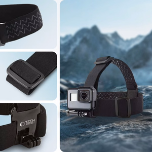 TECH-PROTECT GA100 крепление на голову GOPRO / DJI черный