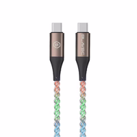 Blavec Kabel Neon - TYP C na Typ C - PD 60W 3A 1 metre (CNE-CC3L1) luminous RGB