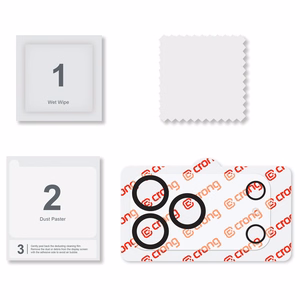 Crong Lens Shield camera-lens glass protector for iPhone 17 Pro Max