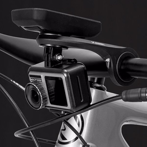 Wozinsky WUG-01B universaalne jalgratta lenksukinnitus Garmin arvutile, kaamerale ja tulele – must