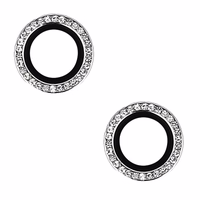 Karastatud klaas HARD DIAMOND jaoks camera (LENS) jaoks Iphone 14/14 Plus/16e silver (lens 2 pieces)