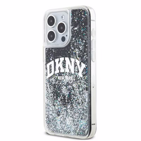 DKNY Liquid Glitter Big Logo iPhone 13 Pro Max Ümbris - Must