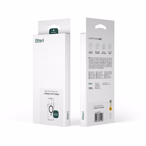 Etteri Color Mag ümbris jaoks iPhone 12 / 12 Pro 6,1" must