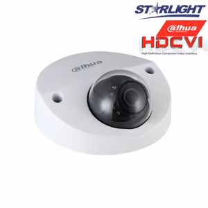 Dahua HAC-HDBW2241FP-A 2 MP HDCVI Dome Camera, 2.8 mm, Microphone