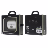 Audi IML Geometric Pattern Ümbris jaoks AirPods Pro 2 - valge